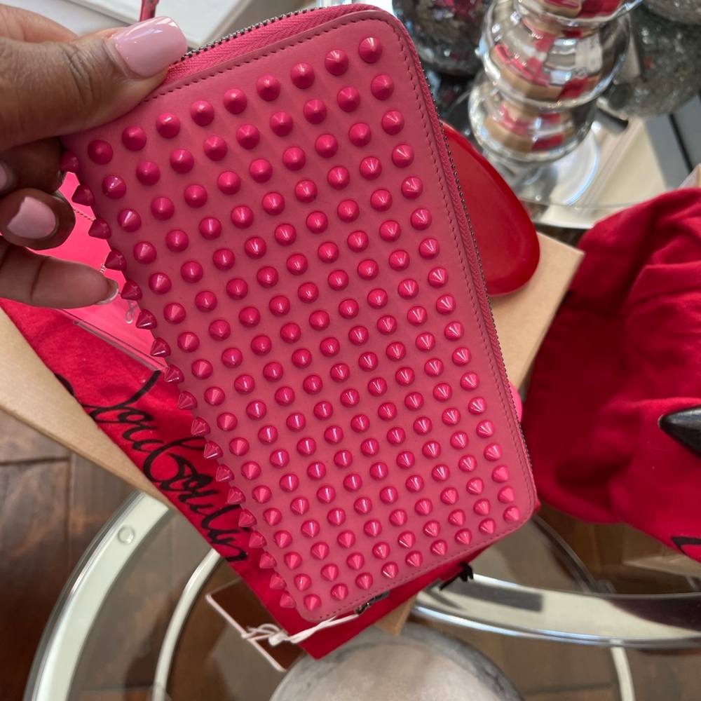 Christian Louboutin spike wallet
